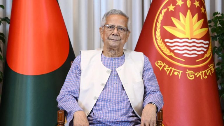 প্রধান উপদেষ্টা অধ্যাপক মুহাম্মদ ইউনূস।