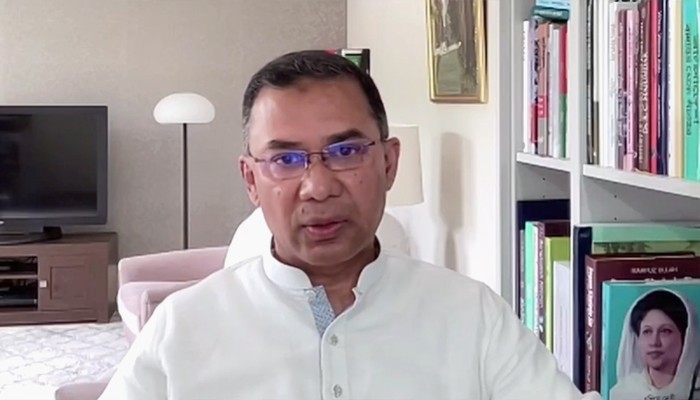 বাংলাদেশ জাতীয়তাবাদী দল (বিএনপি) ভারপ্রাপ্ত চেয়ারম্যান তারেক রহমান।
