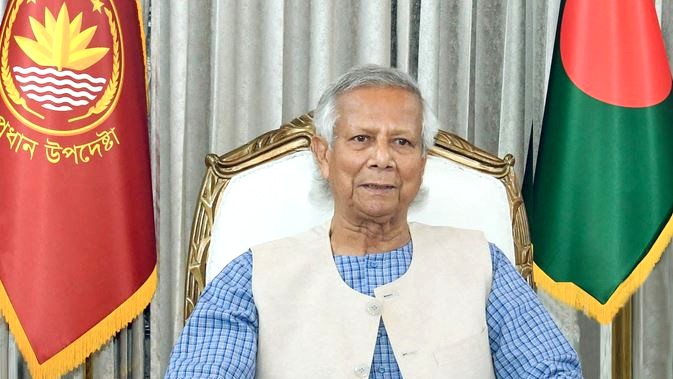 প্রধান উপদেষ্টা অধ্যাপক মুহাম্মদ ইউনূস।