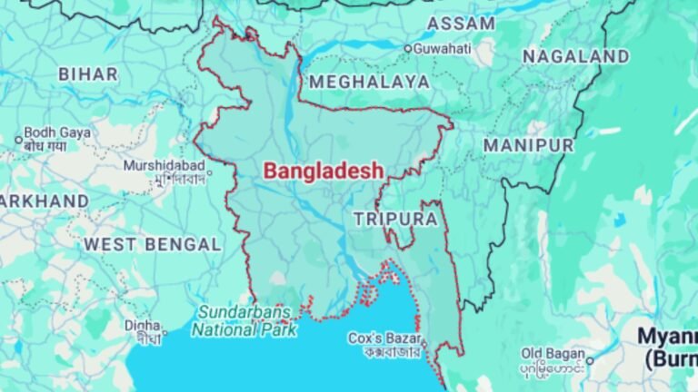 বাংলাদেশের মানচিত্র