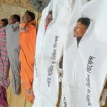 নওগাঁয় ডাম্প ট্রাকের চাপায় ৫ জনের মৃত্যু