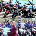 চাঁদপুরে ৫ থানায় জেলা পুলিশের মোটরসাইকেল বিতরণ
