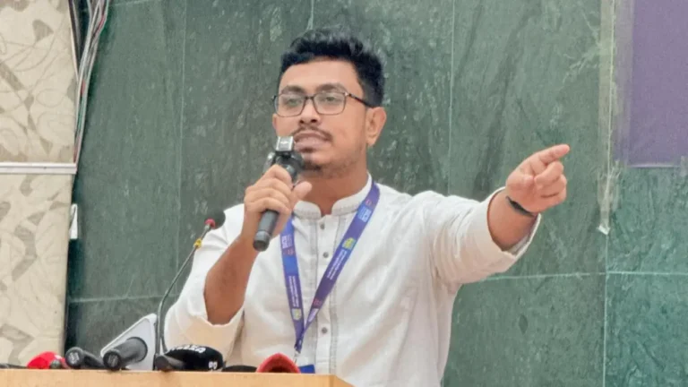 সরকারের ব্যর্থতা আড়াল করতে ছাত্রদলকে ‘লাঠিয়াল বাহিনী’ হিসেবে নামানো হয়েছে: ভিপি সাদেক কায়েম
