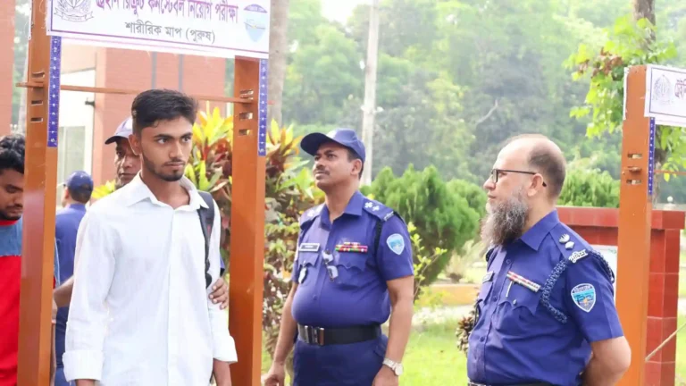 চাঁদপুরে ট্রেইনি রিক্রুট কনস্টেবল নিয়োগের প্রাথমিক ধাপ সম্পন্ন