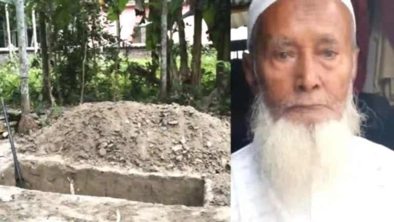 বন্ধুর কবর খুঁড়তে গিয়ে কবরের ভেতরেই চিরবিদায় নিলেন অন্য বন্ধু