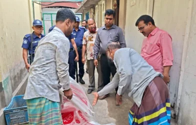 চাঁদপুরে চালের মিলে ভোক্তা অধিকারের অভিযানে ৫০ হাজার টাকা জরিমানা