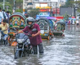 ২৫ মিলিমিটার বৃষ্টিতেই ফের ডুবল চট্টগ্রাম