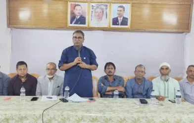 চাঁদপুরে প্রধানমন্ত্রীর আগমনে জেলা বিএনপির বিশেষ সভা অনুষ্ঠিত
