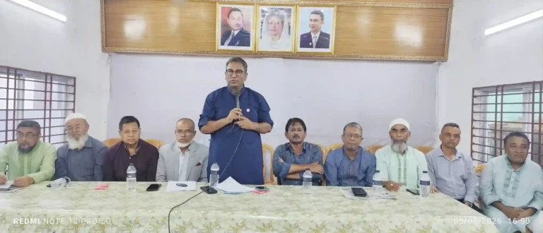 চাঁদপুরে প্রধানমন্ত্রীর আগমনে জেলা বিএনপির বিশেষ সভা অনুষ্ঠিত
