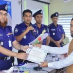 নোয়াখালীর এপ্রিল মাসে শ্রেষ্ঠ ডিবি অফিসার জাকির হোসাইন সোহেল