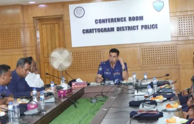 চট্টগ্রামে নবনিযুক্ত পুলিশ সুপার হিসেবে মাসুদ আলমের দায়িত্বভার গ্রহণ