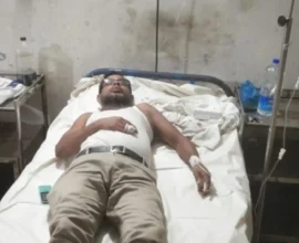 কাঁঠালিয়ায় স্বাস্থ্য সহকারীর ওপর প্রতিপক্ষের হামলা