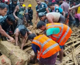 উখিয়ায় পাহাড়ধসে মাদ্রাসায় চাপা পড়ে নিহত ৮, উদ্ধারকাজ অব্যাহত