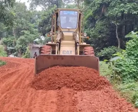 চাঁদপুরে ২০ কোটি টাকার সড়ক প্রকল্পে চরম অনিয়মের অভিযোগ