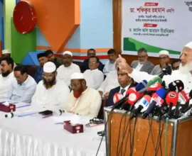 গণভোটের রায় বাস্তবায়নে রাজপথ ও সংসদে আন্দোলনের হুঁশিয়ারি জামায়াত আমিরের