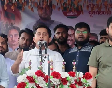 বিএনপির মধ্যে শেখ হাসিনার রোগ দেখতে চাই না: সারজিস আলম