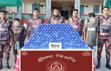 টেকনাফে ১৪ লাখ পিস ইয়াবা উদ্ধার, আটক ২