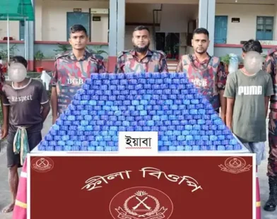 টেকনাফে ১৪ লাখ পিস ইয়াবা উদ্ধার, আটক ২