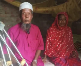 পা নেই তবুও ভিক্ষা নয় কাজ করে বাঁচতে চান আবু তাহের