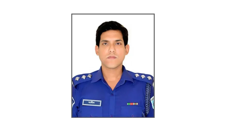 রাষ্ট্রপতি পুলিশ পদক (পিপিএম) পেলেন চাঁদপুরের মতলব সার্কেলের এএসপি সানীব