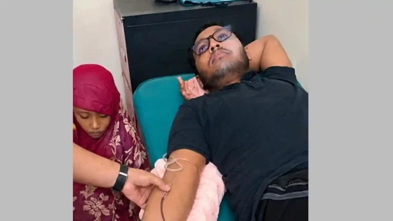 রক্তদান করে থ্যালাসেমিয়া রোগীর পাশে দাঁড়ালেন এসিল্যান্ড
