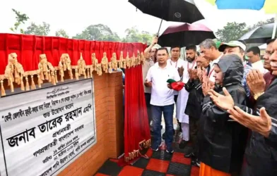 ফেনীতে ১,৫৪২ কোটি টাকার মুহুরী-কহুয়া প্রকল্পের উদ্বোধন করলেন প্রধানমন্ত্রী তারেক রহমান